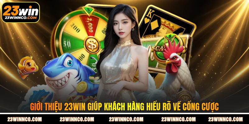 Giới thiệu 23WIN giúp khách hàng hiểu rõ về cổng cược